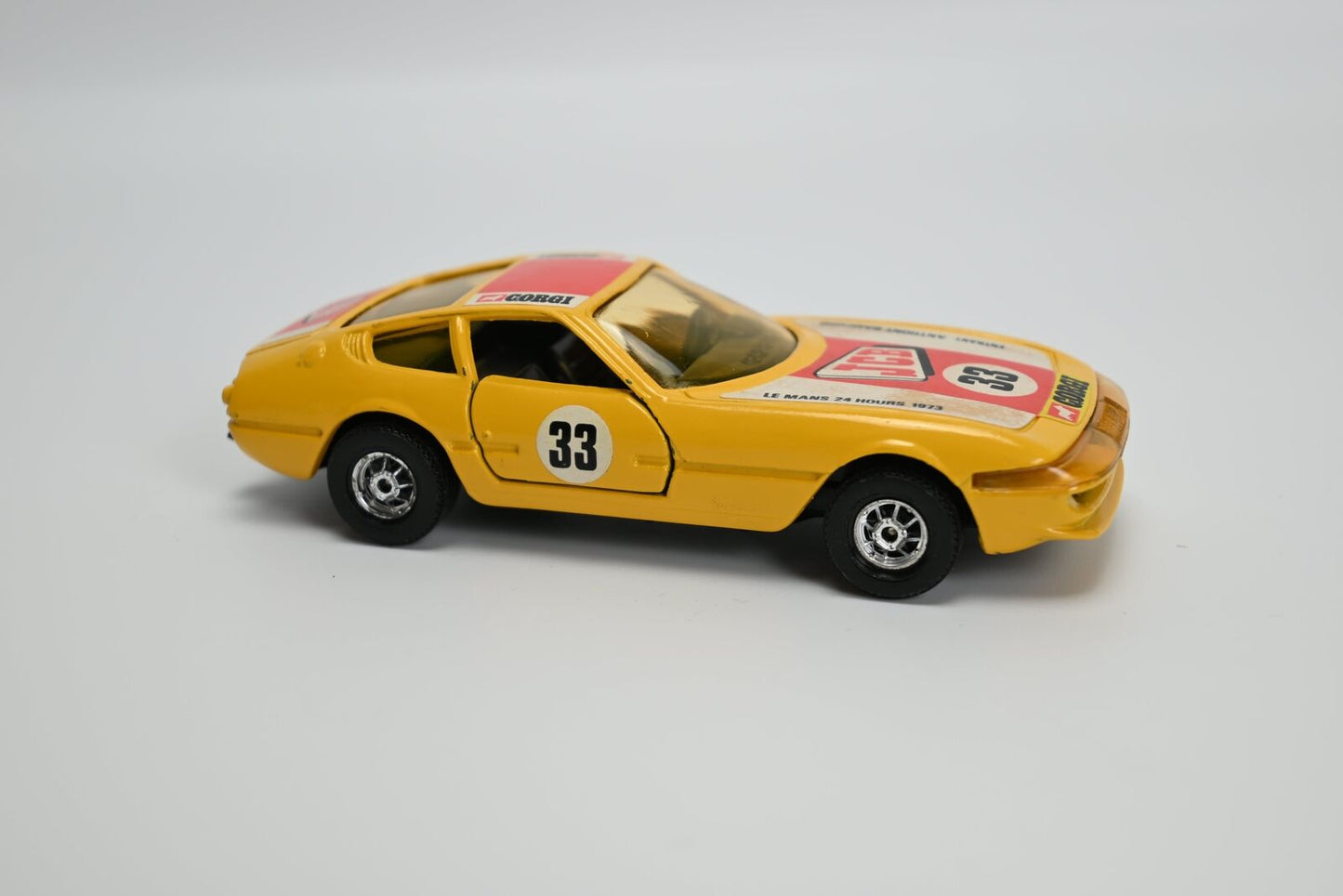 Corgi Le Mans/JCB 324 Ferrari Daytona with Box