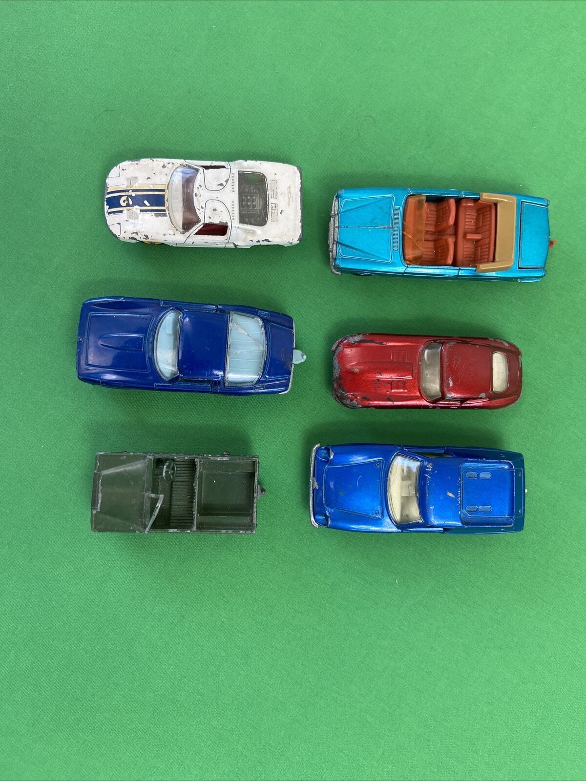 COLLECTION OF 6 MACHBOX/LESNEY CARS