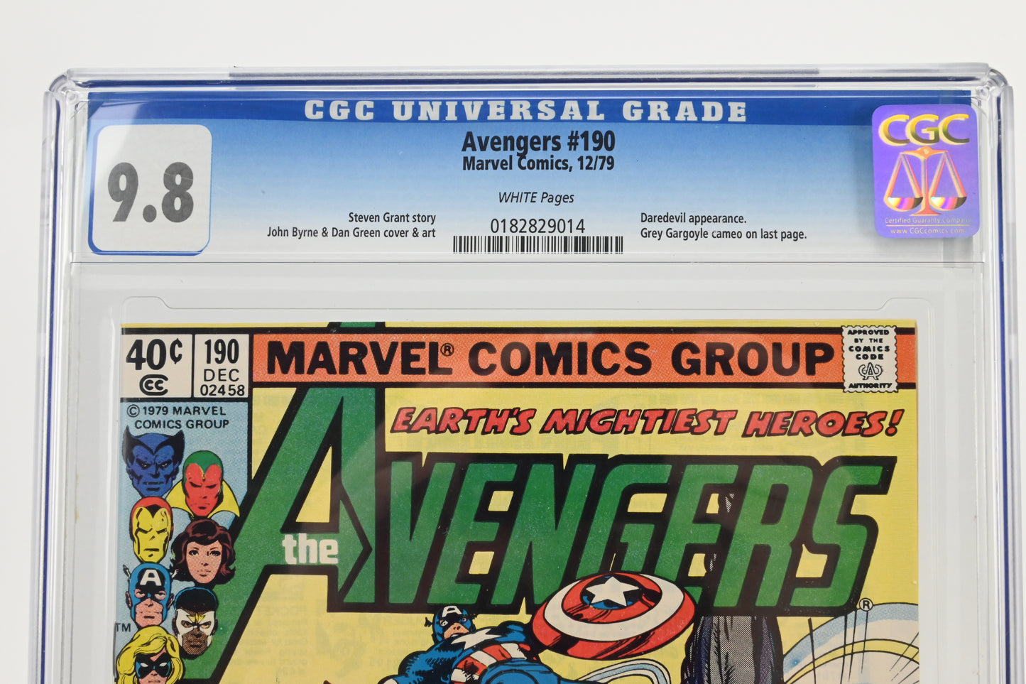 Avengers #190 CGC 9.8 / 1979