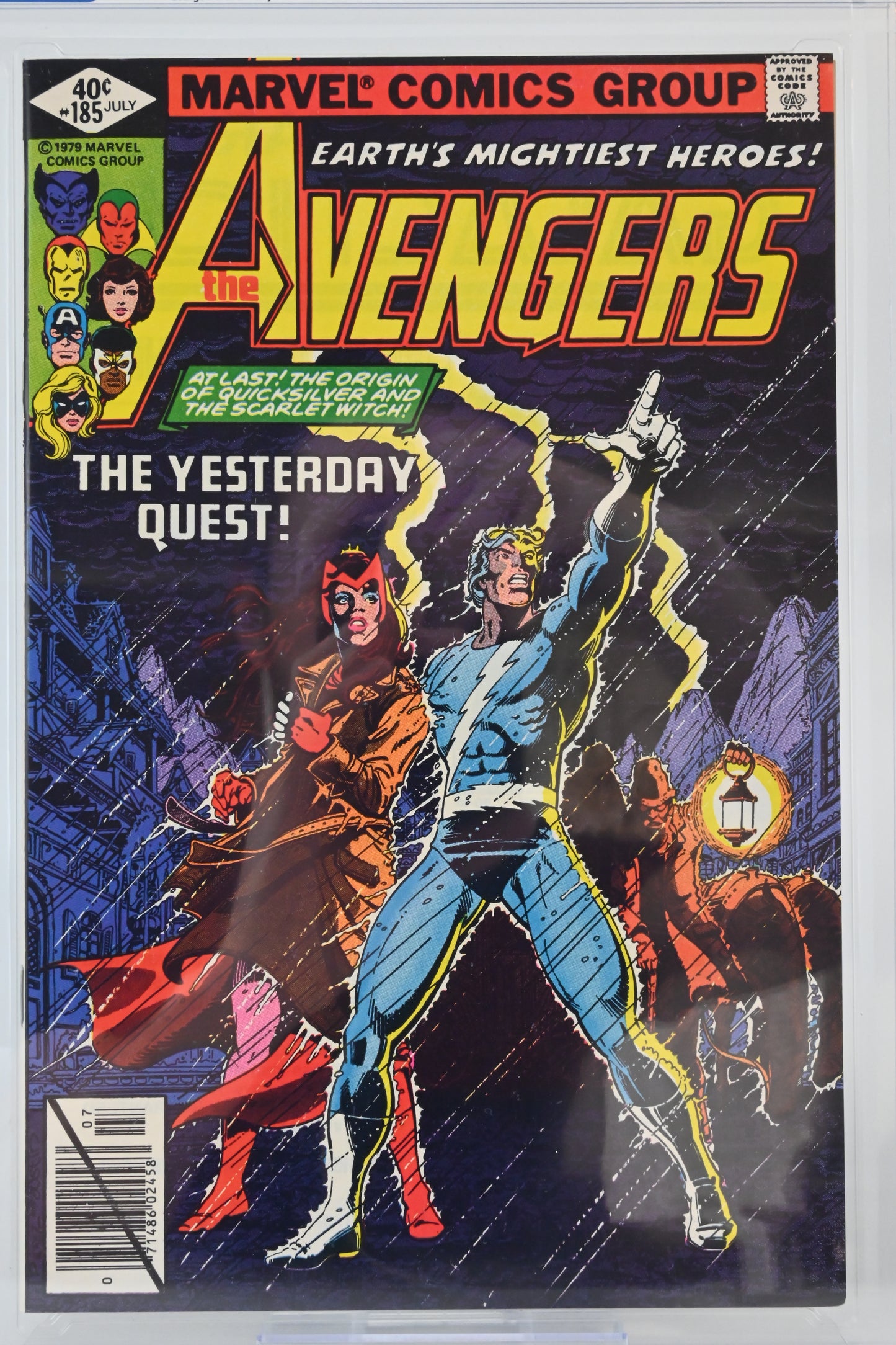The Avengers #185 CGC 9.8 / 1979 - Marvel comics