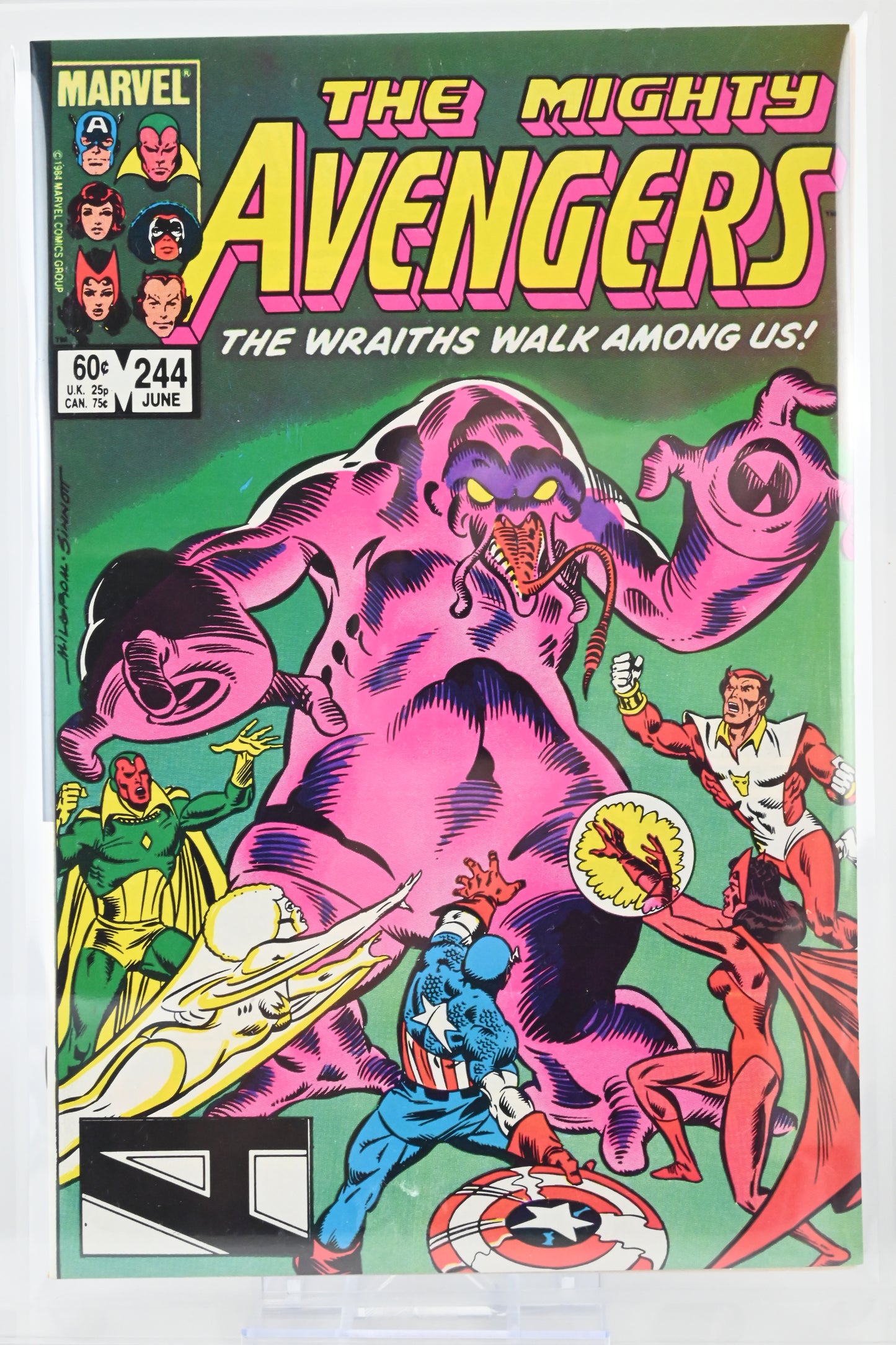 Avengers #244 CGC 9.8 / 1984 - Marvel