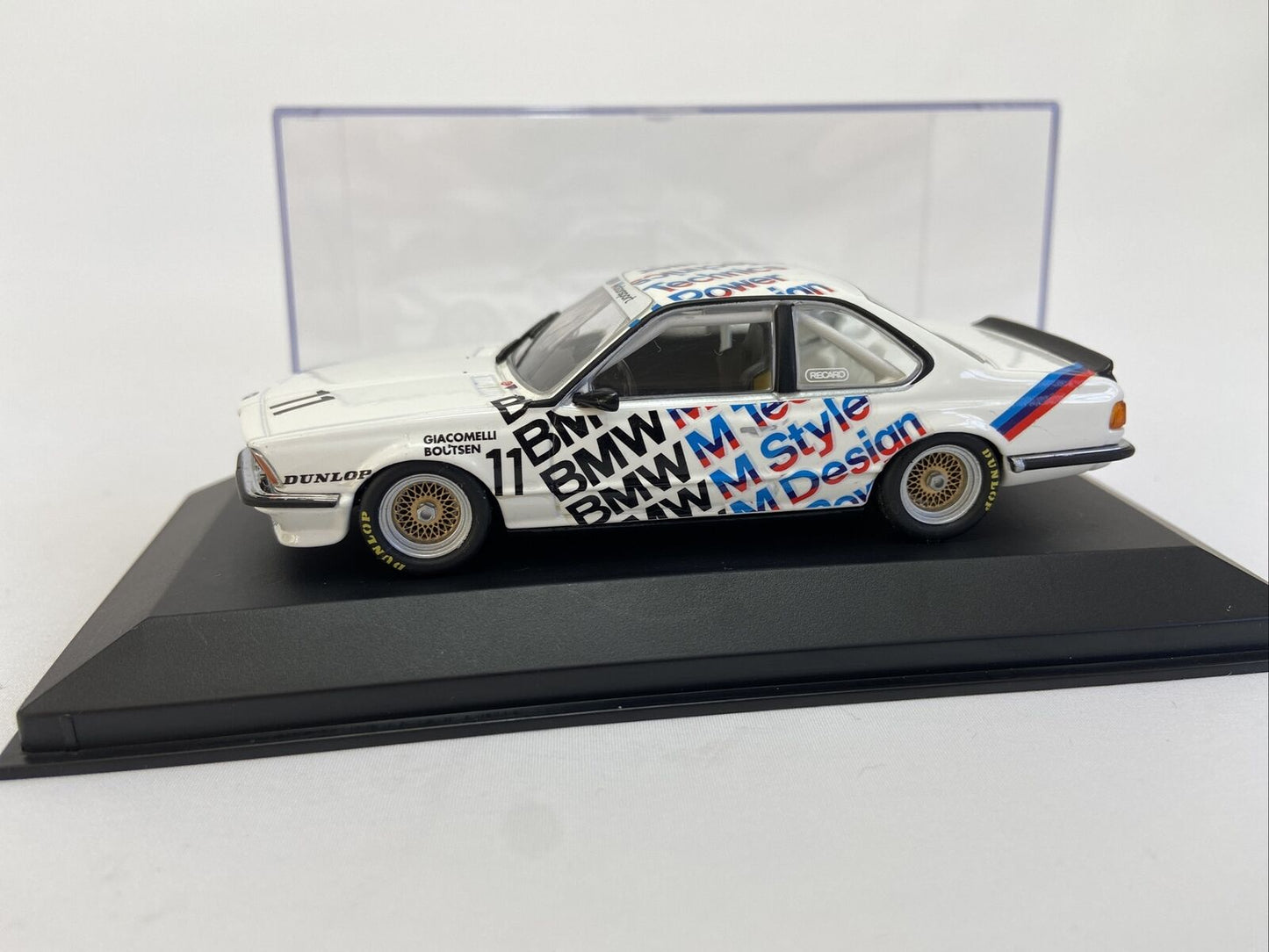 MINICHAMPS BMW 635 CSI MONZA 1983 BOUTSEN/GIACOMELLI 0832611 -NR MINT