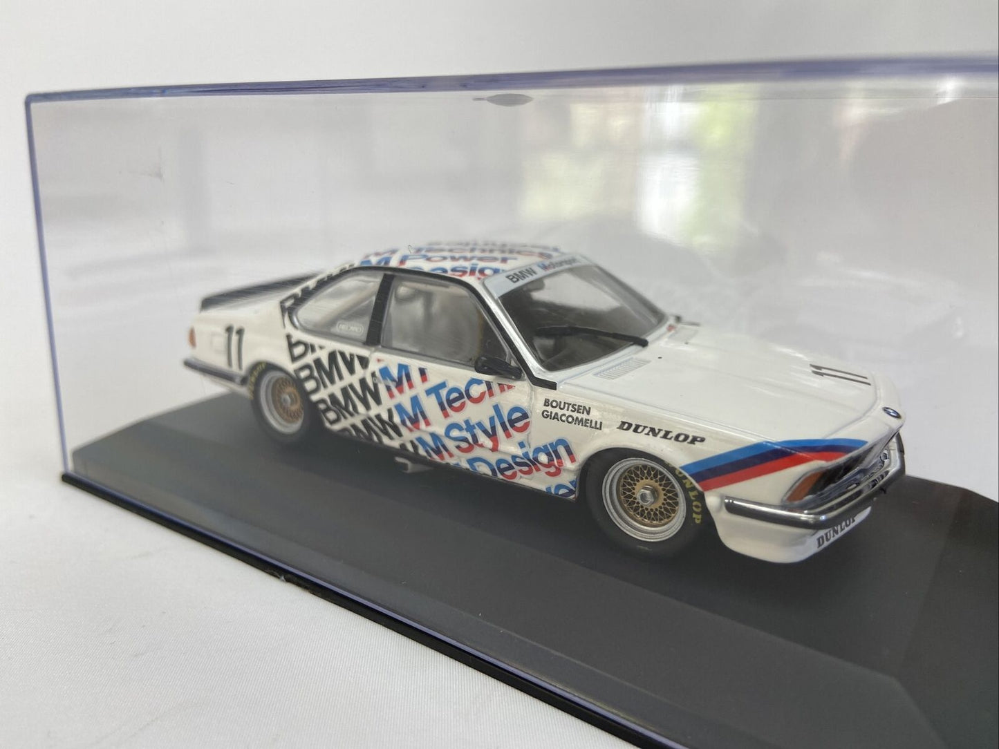 MINICHAMPS BMW 635 CSI MONZA 1983 BOUTSEN/GIACOMELLI 0832611 -NR MINT