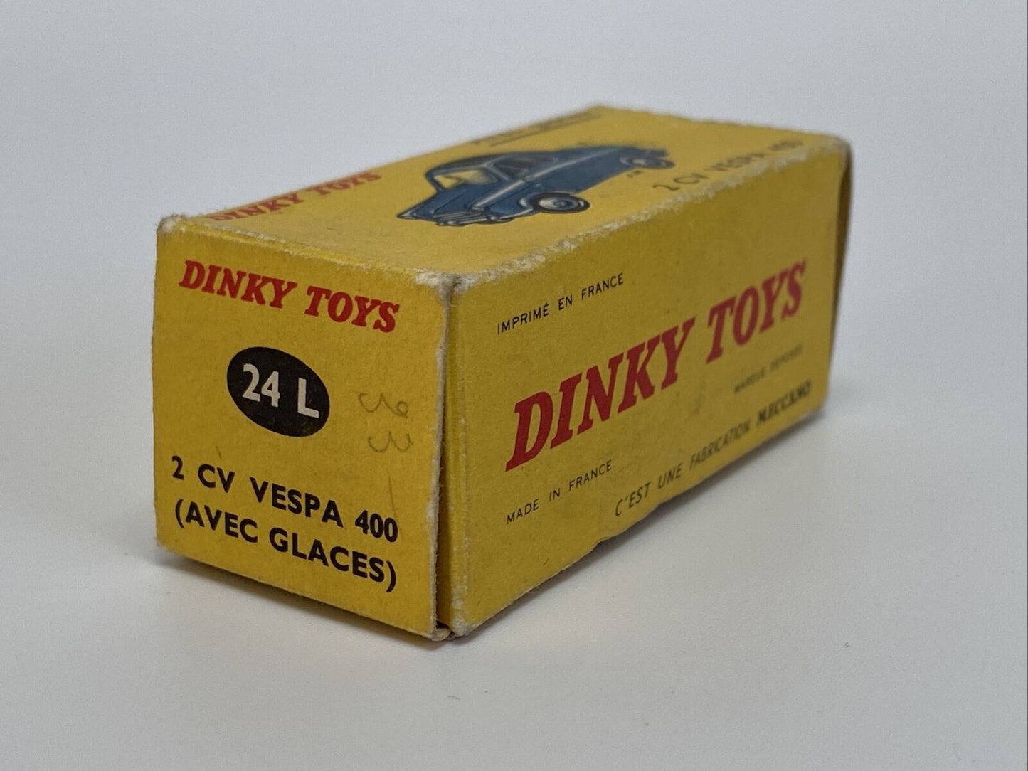 DINKY TOYS 24L CV VESPA 400 IN ORIGINAL BOX