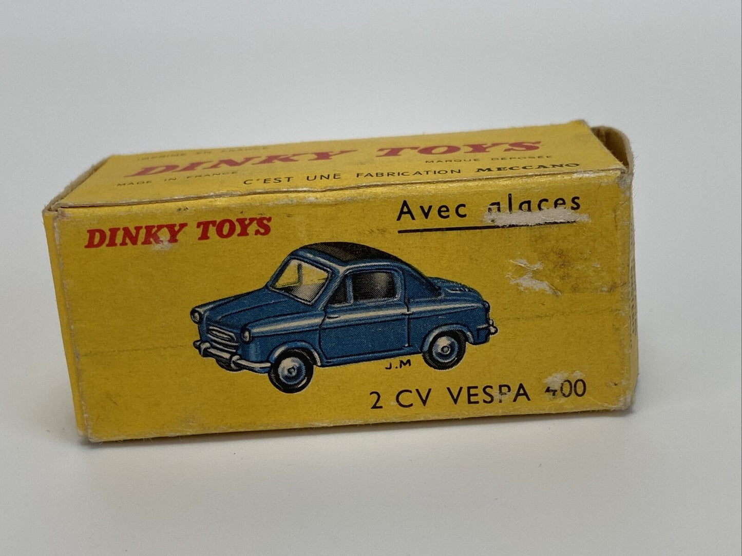 DINKY TOYS 24L CV VESPA 400 IN ORIGINAL BOX