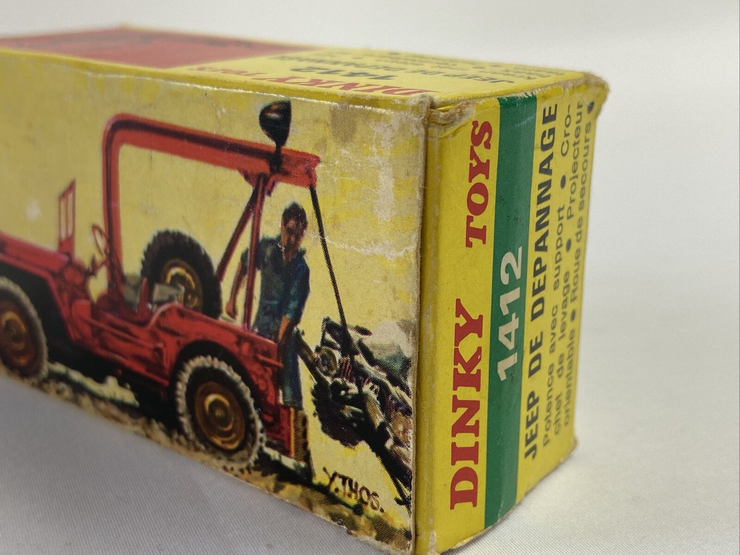DINKY TOYS 1412 JEEP DE DEPANNAGE IN ORIGINAL BOX