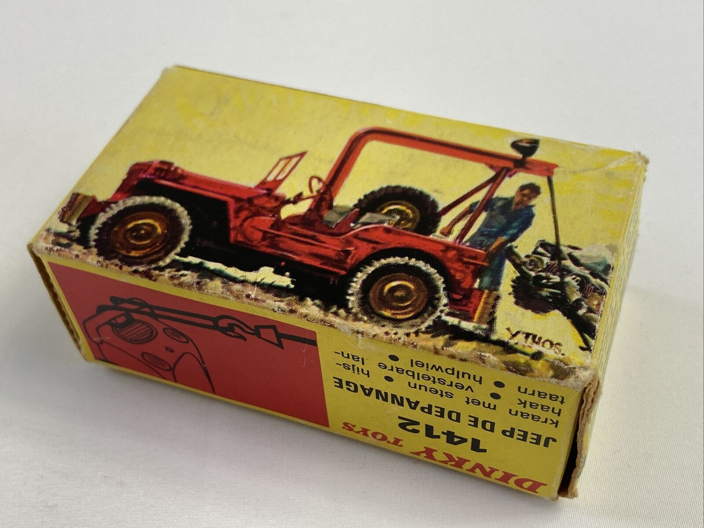 DINKY TOYS 1412 JEEP DE DEPANNAGE IN ORIGINAL BOX