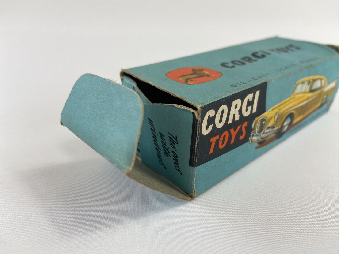 CORGI 211 BLUE STUDEBAKER GOLDEN HAWK IN ORIGINAL BOX