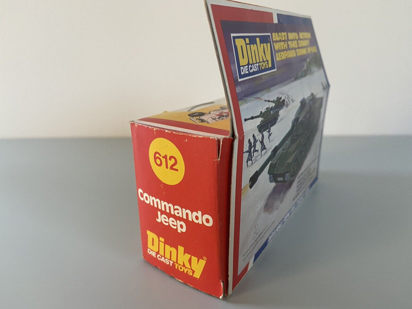 Dinky 612 Commando Jeep In Box