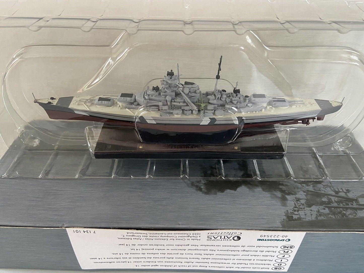 DeAgostini Atlas Editions – 3er-Sammlung legendärer Kriegsschiffe mit Boxen
