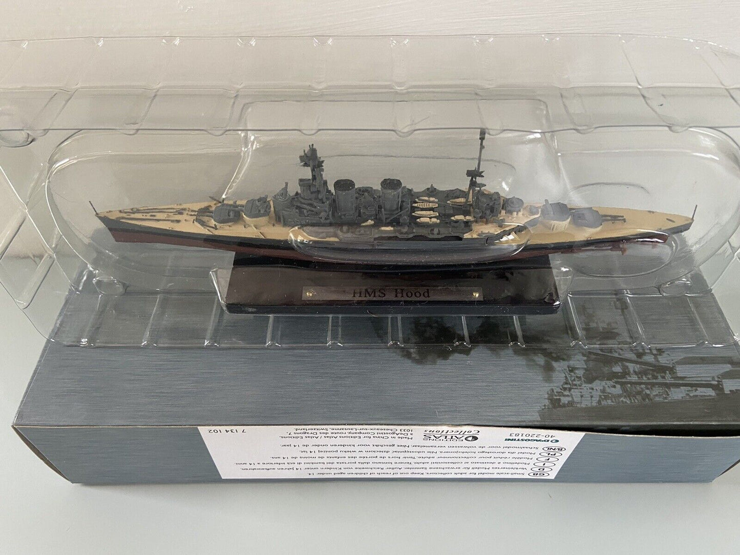 DeAgostini Atlas Editions – 3er-Sammlung legendärer Kriegsschiffe mit Boxen