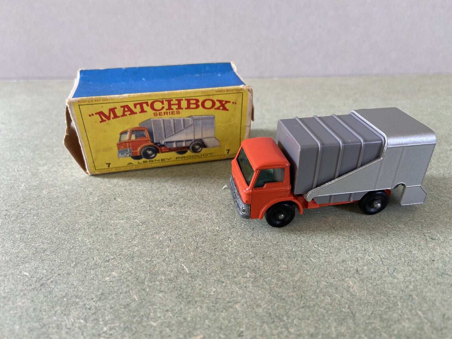 Lesney Matchbox Tipper Truck Series 7 With Box