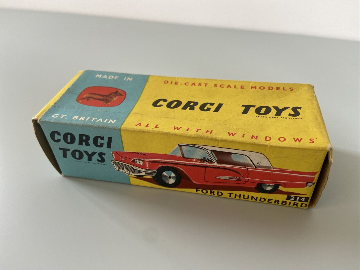 Corgi 214 Ford Thunderbird in Originalverpackung