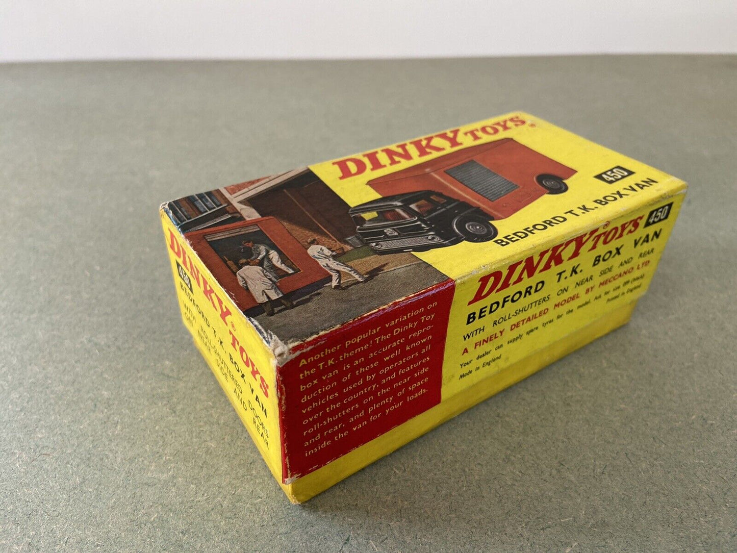 Dinky 450 Bedford T.K Box Van With Box