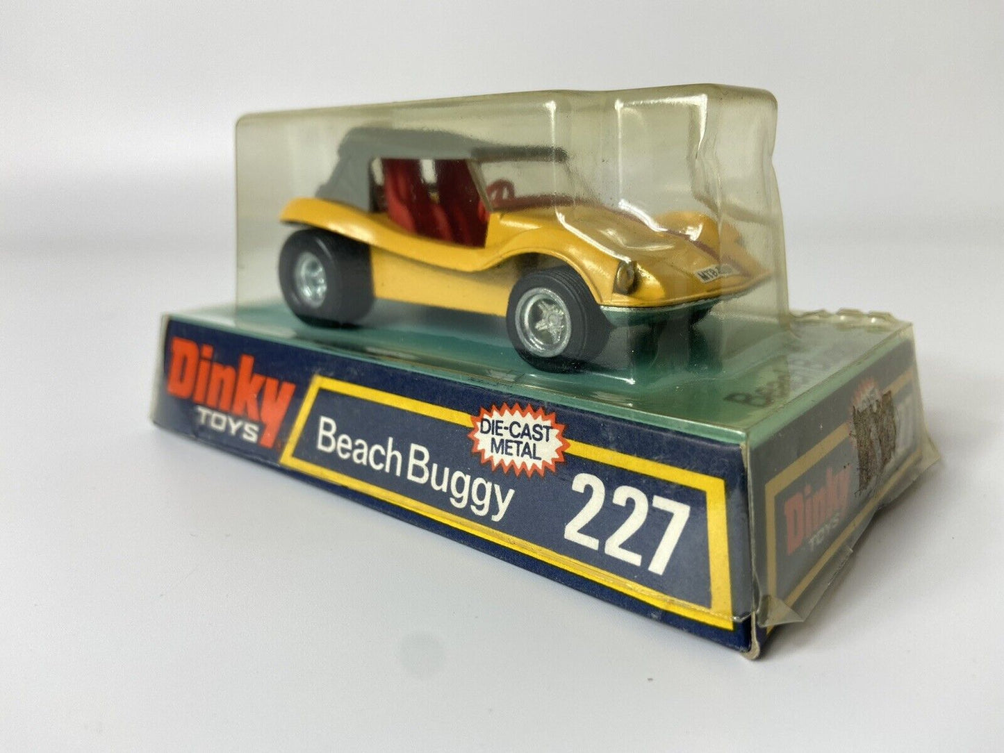 DINKY TOYS 227 BEACH BUGGY WITH BOX NR MINT CONDITION