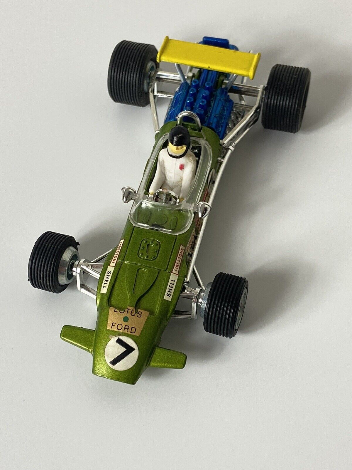 DINKY TOYS 225 LOTUS F1 RACING CAR IN BUBBLE BOX