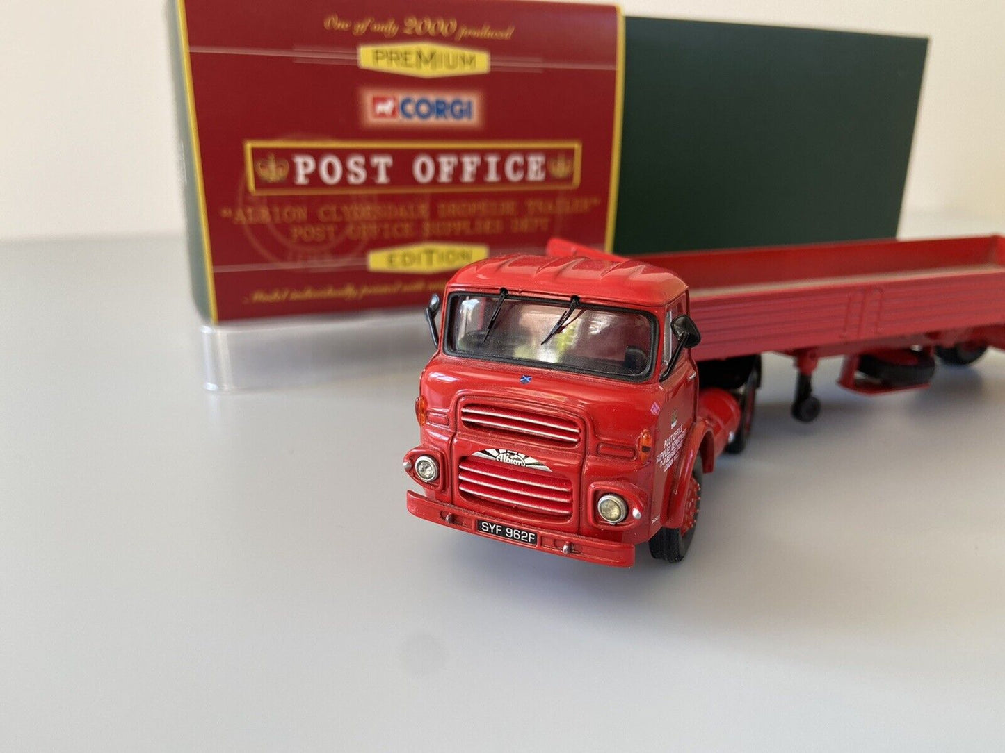 Corgi Premium Edition 23802 - ALBION CLYDESDALE DROPSIDE TRAILER With Box