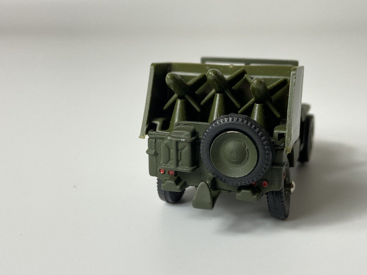 DINKY 828 JEEP ROCKET CARRIER SS10 IN ORIGINAL BOX