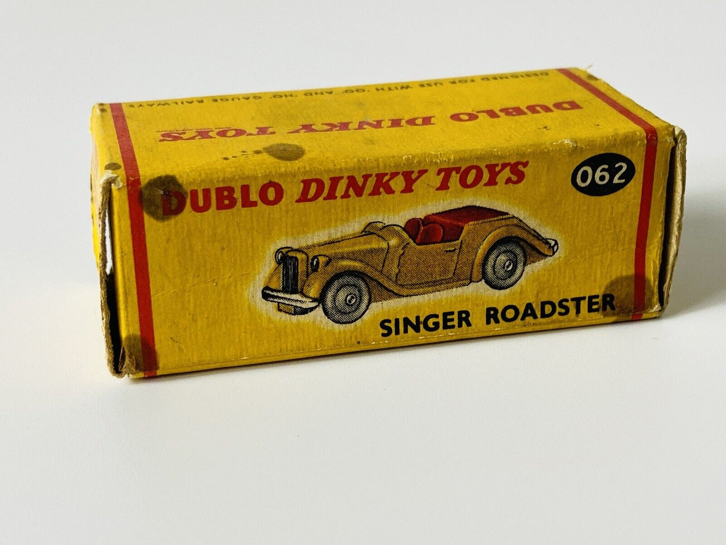 DINKY DUBLO TOYS 062 SINGER ROADSTER WITH BOX