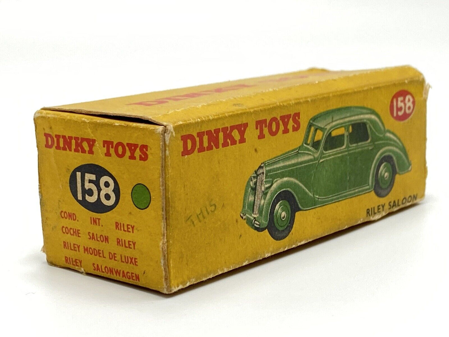 DINKY 158 RILEY SALOON IN ORIGINAL BOX