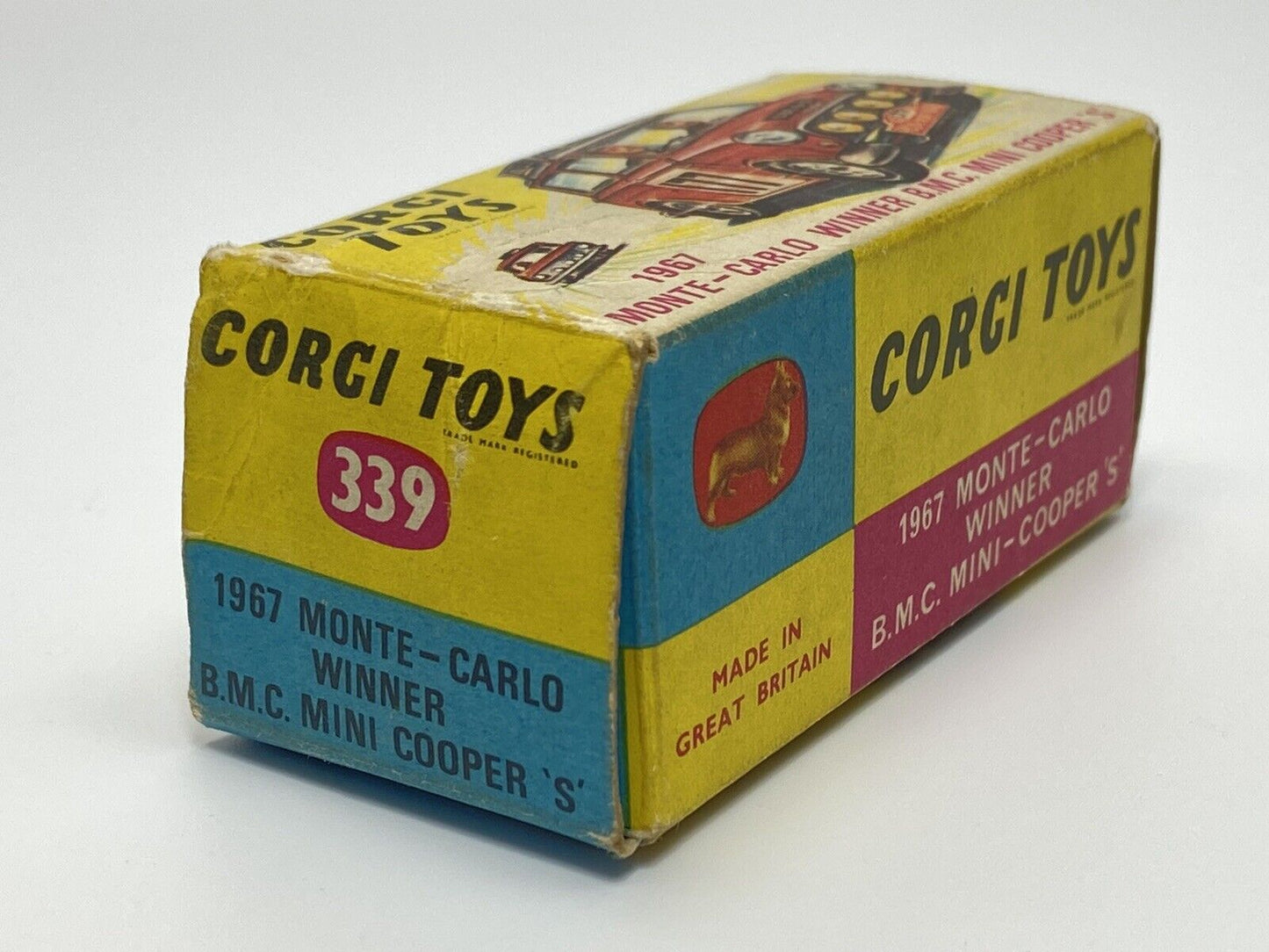 CORGI 339 BMC MINI COOPER 'S' 1967 MONTE CARLO