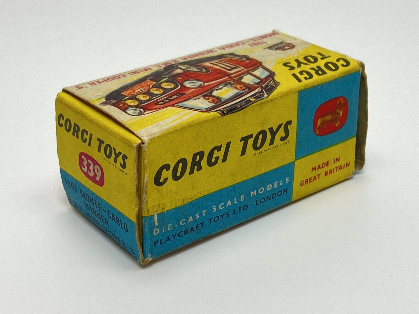 CORGI 339 BMC MINI COOPER 'S' 1967 MONTE CARLO