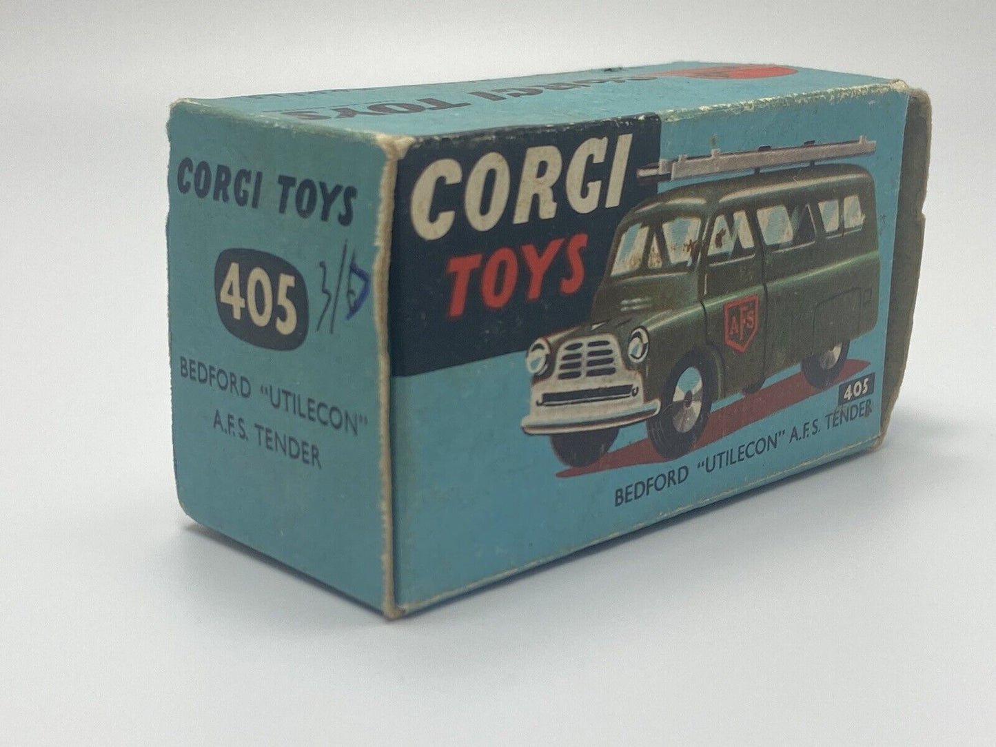CORGI TOYS 405 BEDFORD "UTILECON" AFS TENDER MINT WITH ORIGINAL BOX