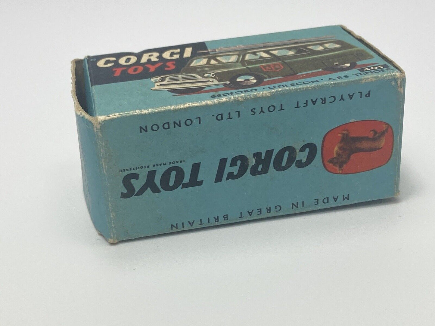 CORGI TOYS 405 BEDFORD "UTILECON" AFS TENDER MINT WITH ORIGINAL BOX
