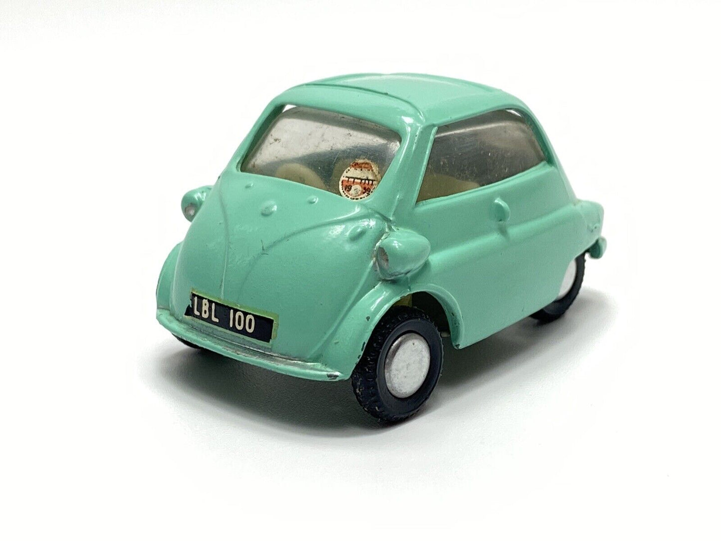 SPOT-ON 118 BMW ISETTA TURQUOISE IN WITH BOX