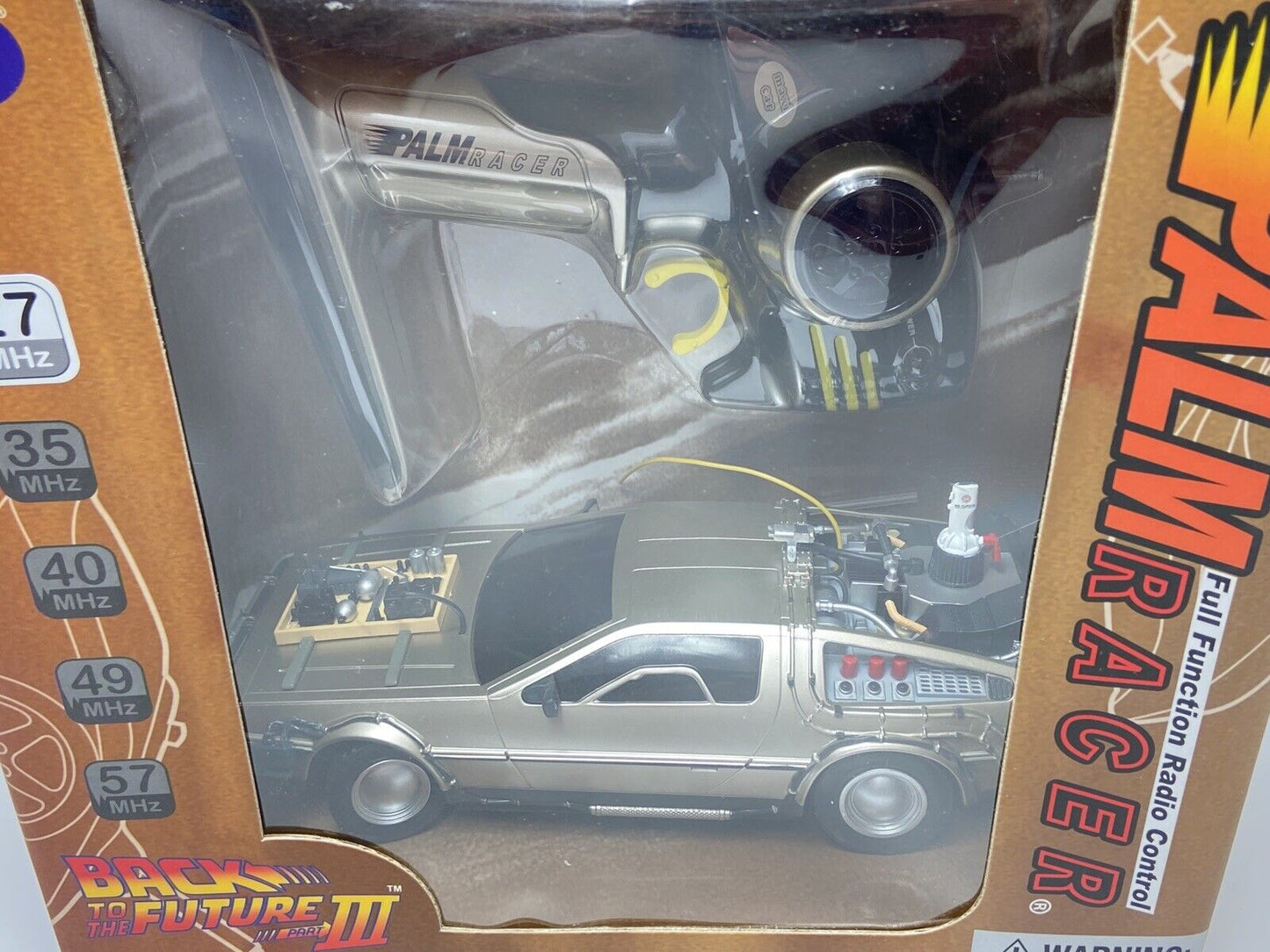 BACK TO THE FUTURE - PAIR OF MAXI PALM RACERS 1/18TH SCALE DELOREAN