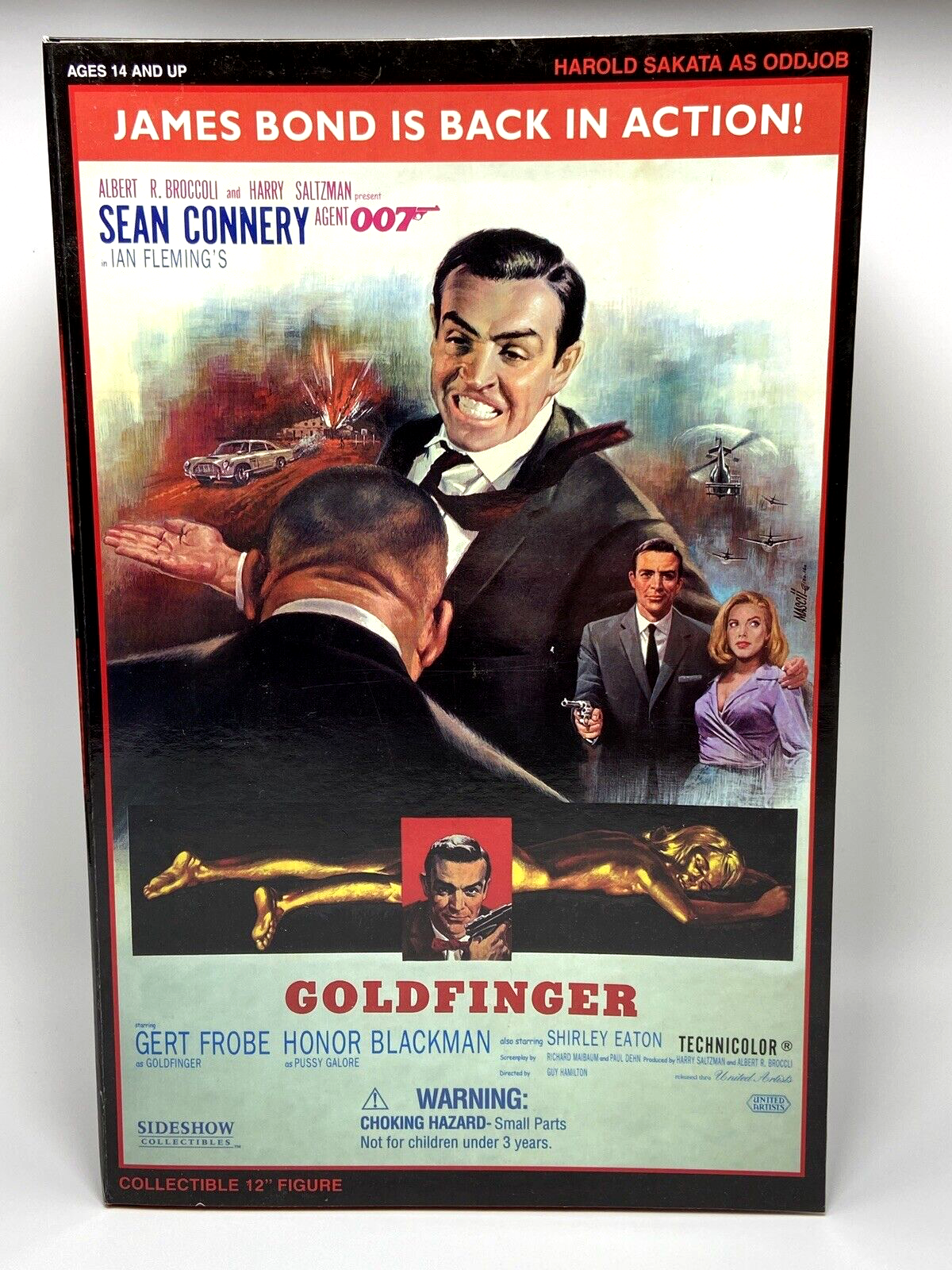 SIDESHOW COLLECTIBLES HAROLD SAKATA AS ODDJOB FIGURE MINT/NEW