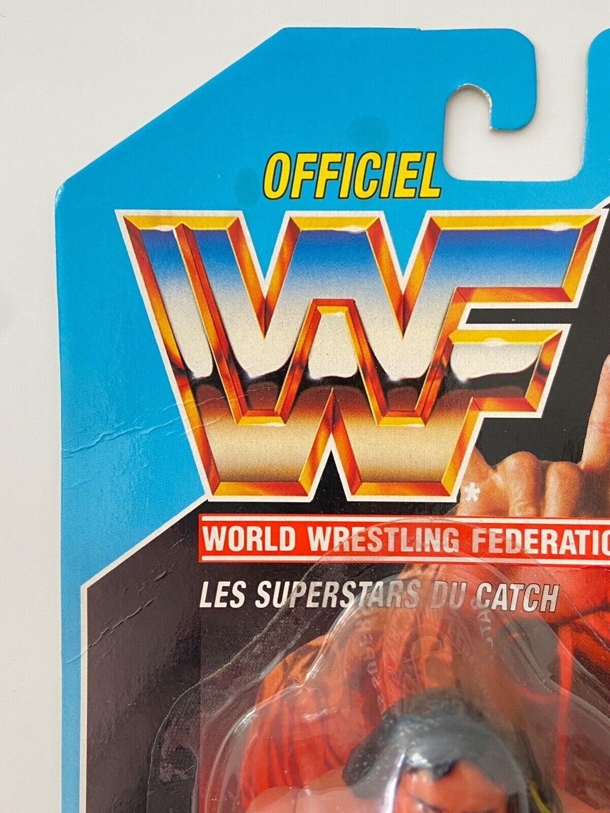 HASBRO FRENCH WWE 1991 JIMMY SNUKA WRESTLING ACTION FIGURE