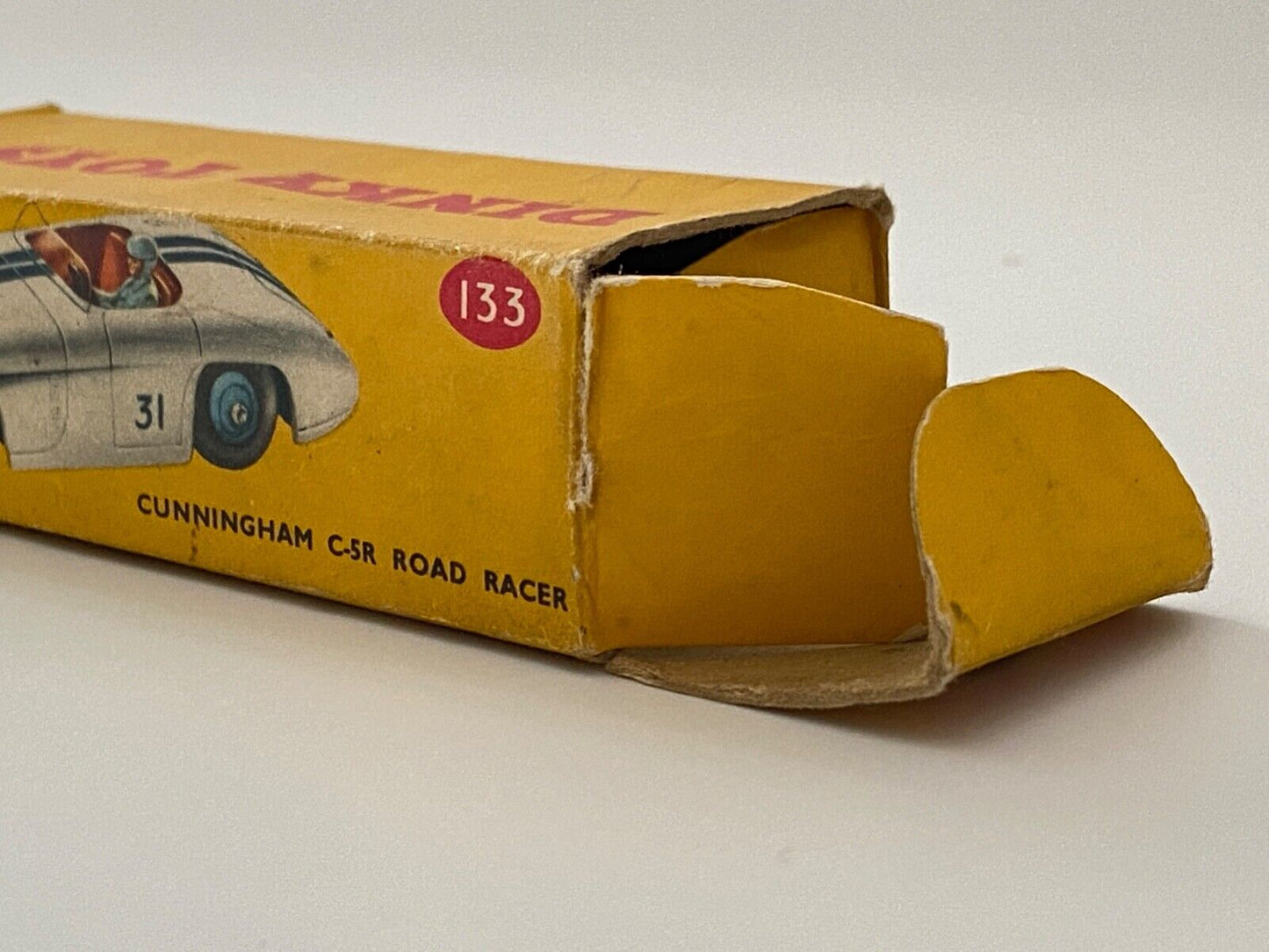 DINKY 133 CUNNINGHAM C5R ROAD RACER - RARE VERSION WITH ORIGINAL BOX