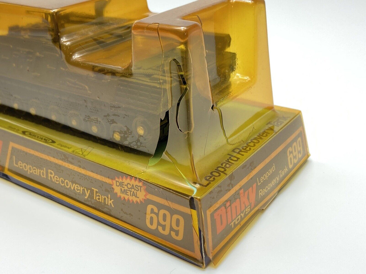 DINKY 699 LEOPARD RECOVERY TANK - MINT IN FAIR BUBBLE PACK