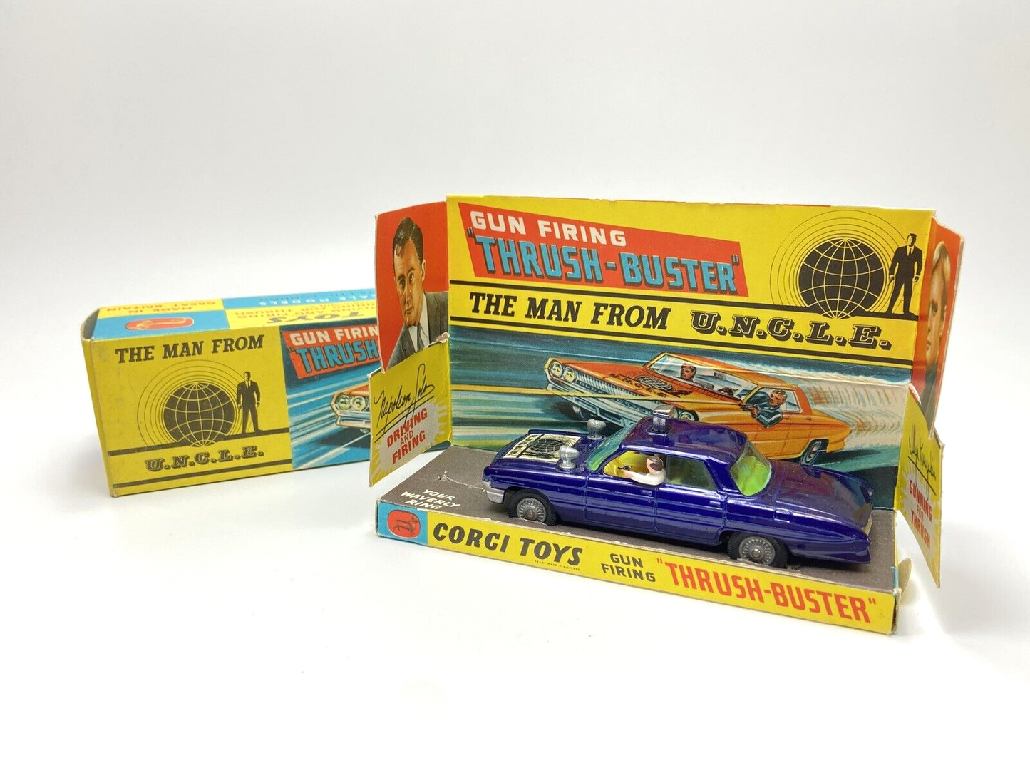 CORGI 497 "THE MAN FROM UNCLE" THRUSHBUSTER - NEAR MINT IN NR MINT BOX