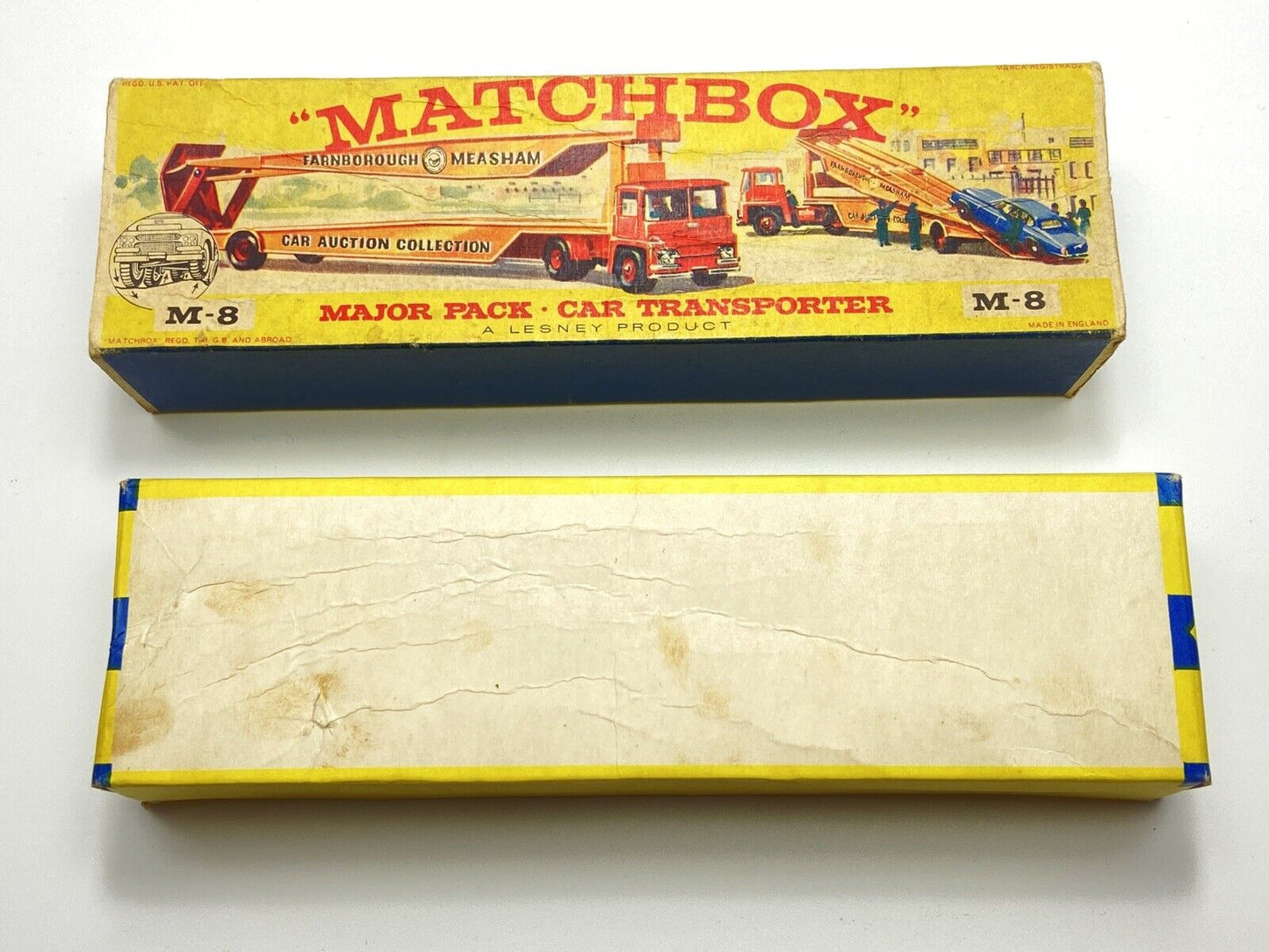 MATCHBOX MAJOR PACK M8 CAR TRANSPORTER WITH ORIGINAL IN BOX