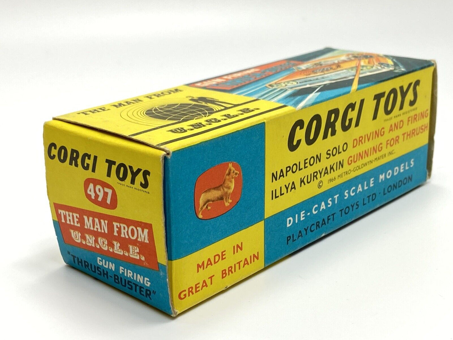 CORGI 497 "THE MAN FROM UNCLE" THRUSHBUSTER - NEAR MINT IN NR MINT BOX