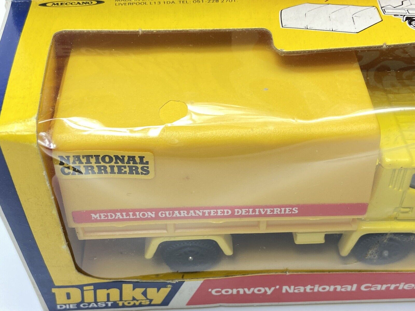 DINKY TOYS 383 "CONVOY" NATIONAL CARRIER IN ORIGINALVERPACKUNG