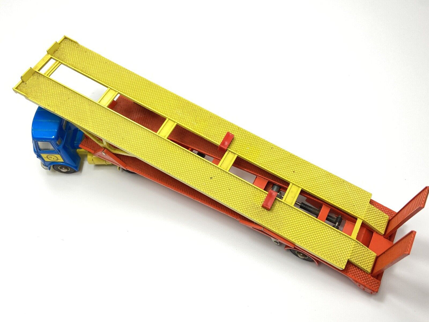 DINKY 974 AEC HOYNOR CAR TRANSPORTER WITH BOX/INNER CARDBOARD SECTION