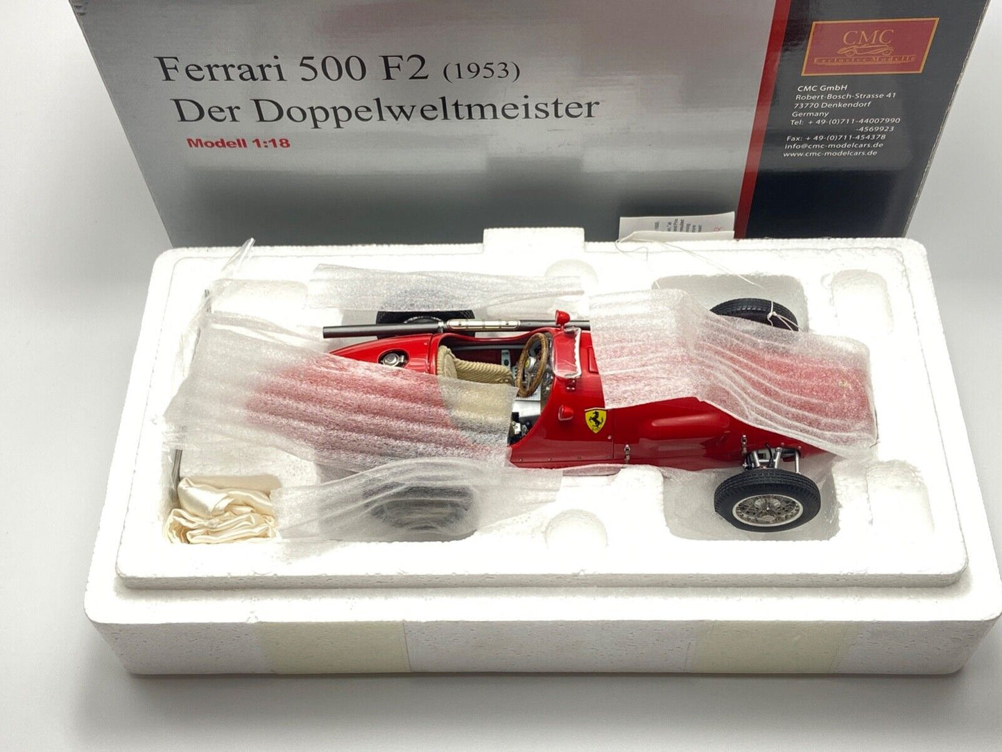 CMC A BOXED 1/18 SCALE M-056 FERRARI - NEUWERTIG IN AUSGEZEICHNETER BOX