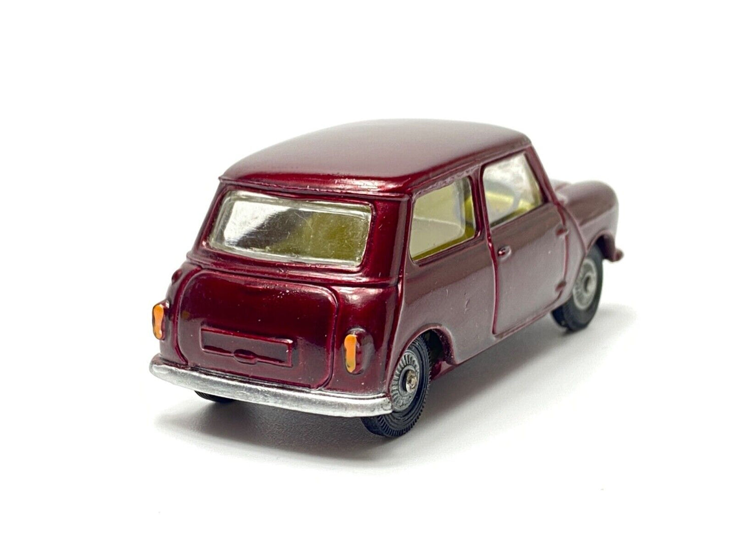 CORGI 226 MORRIS MINI MINOR - METALLIC MAROON WITH NR MINT WITH EXC ORIGINAL BOX
