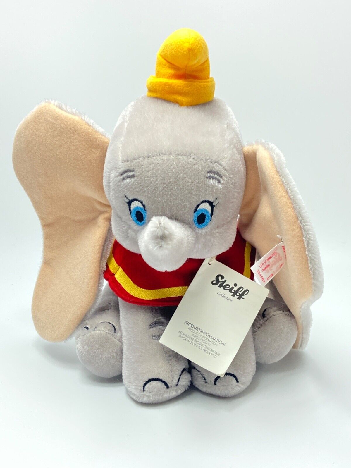 STEIFF 354564 DUMBO LE NO 1138 OF 2000 WITH BOX, TAGS AND CERTIFICATE - NEW COND