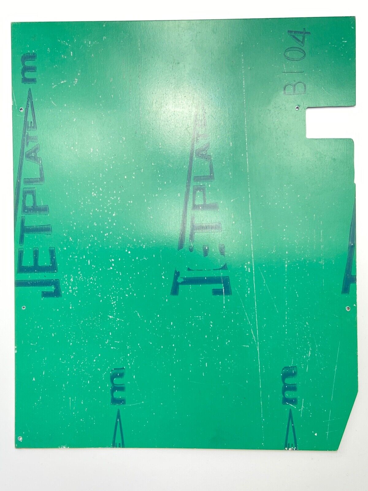 DINKY TOYS 673 SUBMARINE CHASER ORIGINAL PRINTING PLATE - EXC CONDITION