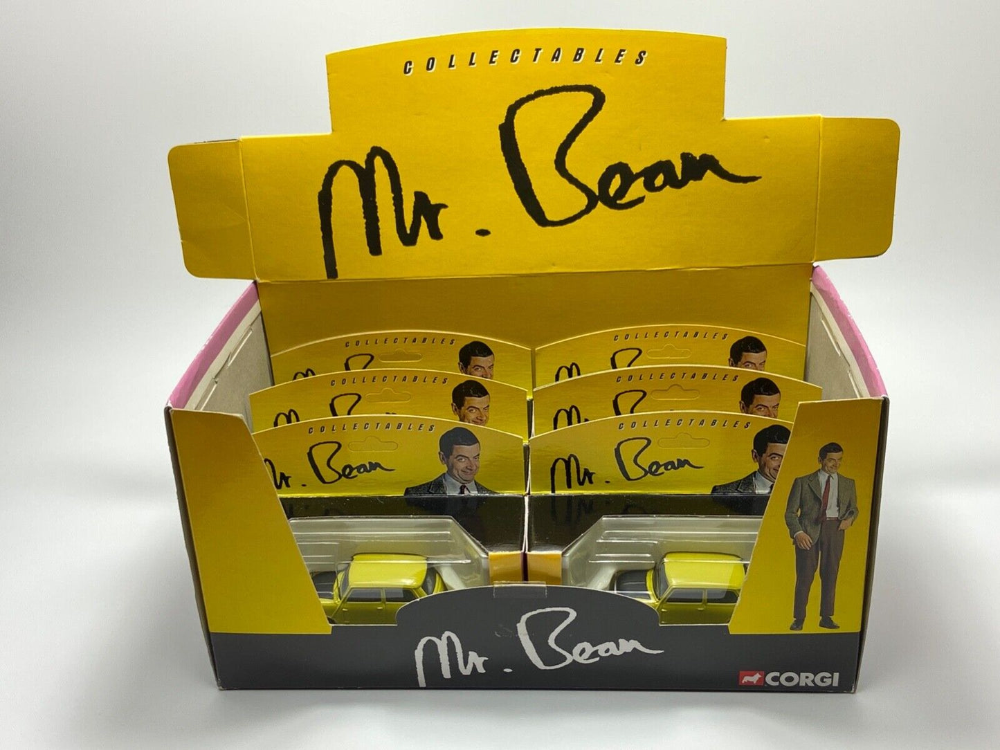 CORGI 61211 MR BEAN COLLECTABLES SERIES RETAILERS COUNTER TRADE PACK OF 12