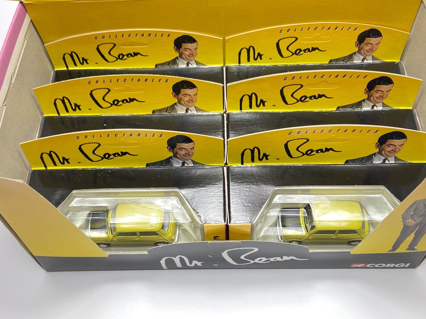 CORGI 61211 MR BEAN COLLECTABLES SERIES RETAILERS COUNTER TRADE PACK OF 12