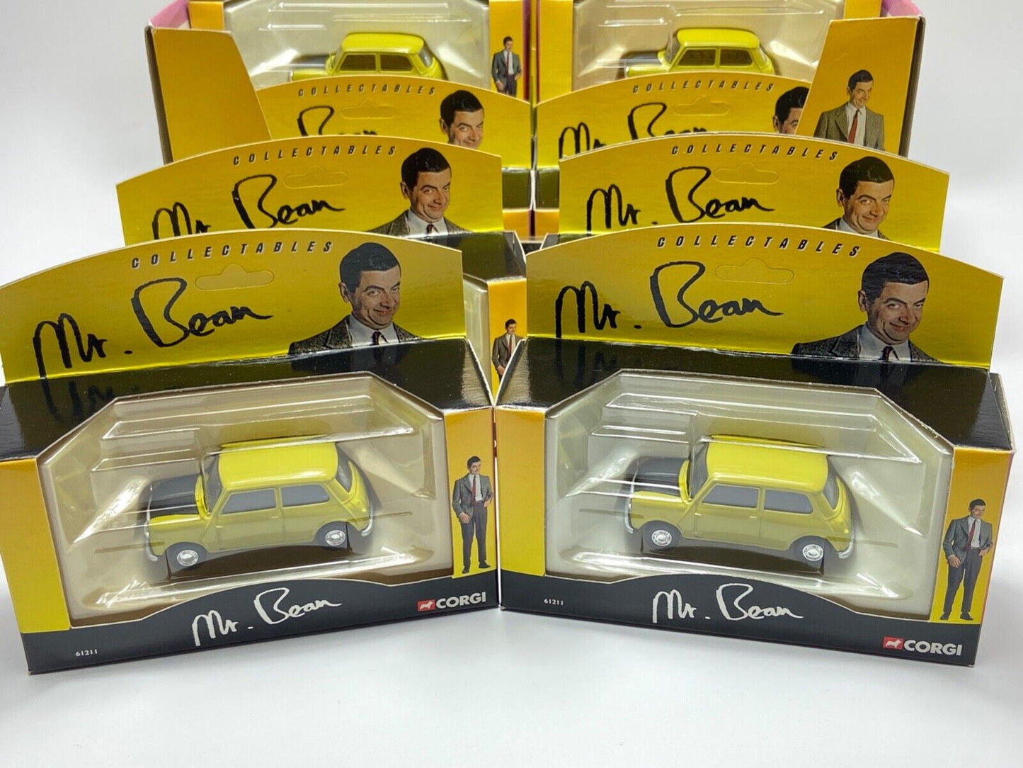 CORGI 61211 MR BEAN COLLECTABLES SERIES RETAILERS COUNTER TRADE PACK OF 12