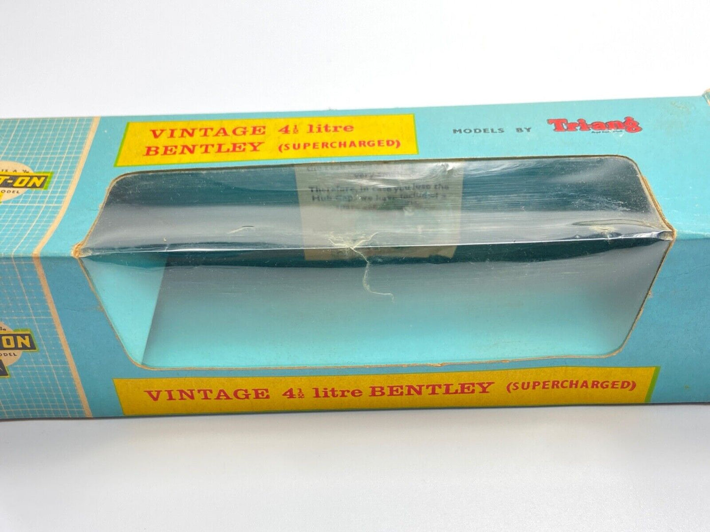 TRIANG SPOT-ON 263 VINTAGE SUPERCHARGE BENTLEY 4.5 LITRE - MINT IN GOOD/EXC BOX