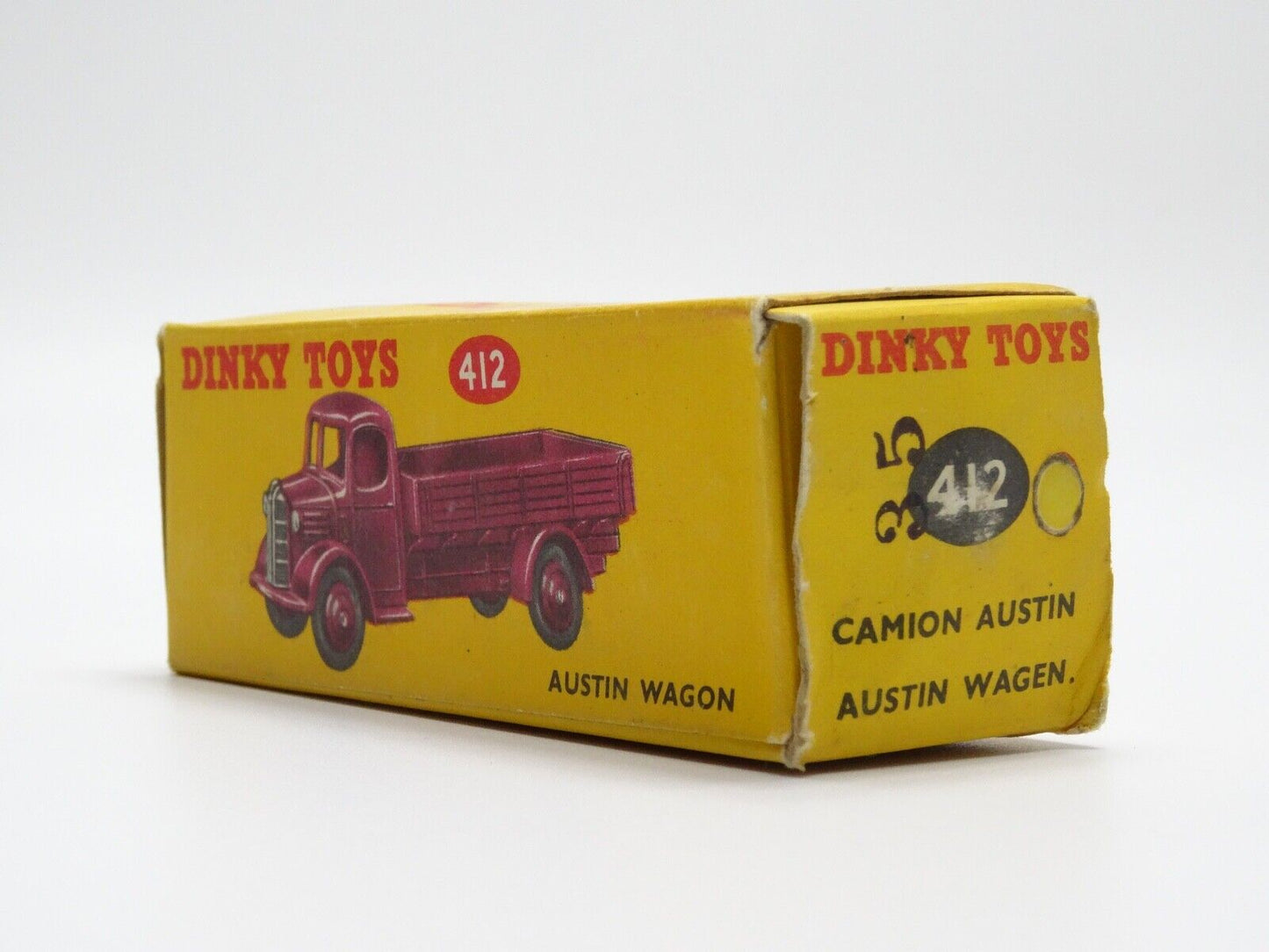 DINKY 412 AUSTIN WAGON IN EXC/NR MINT WITH GOOD BOX - RARE COLOUR