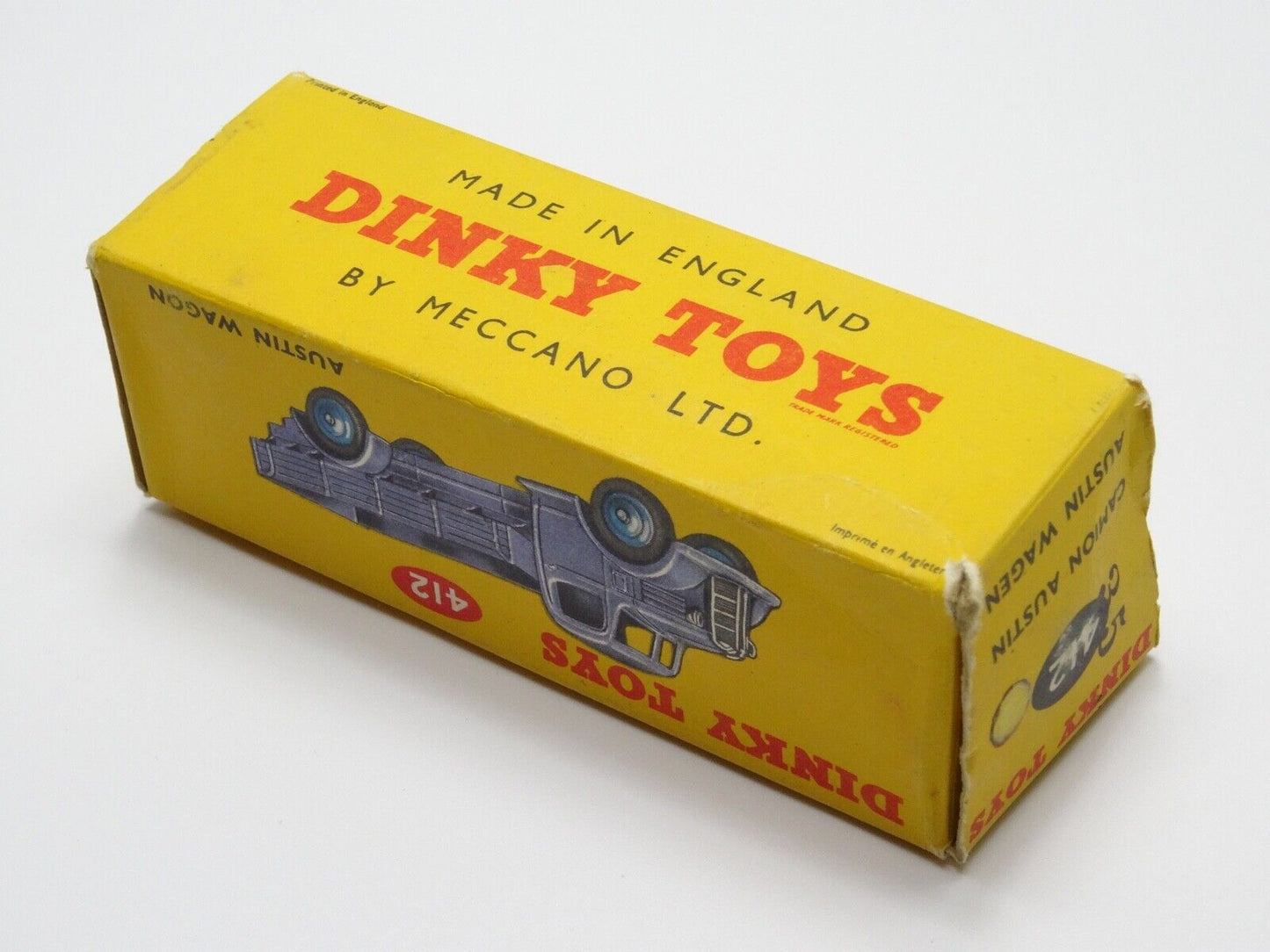 DINKY 412 AUSTIN WAGON IN EXC/NR MINT WITH GOOD BOX - RARE COLOUR