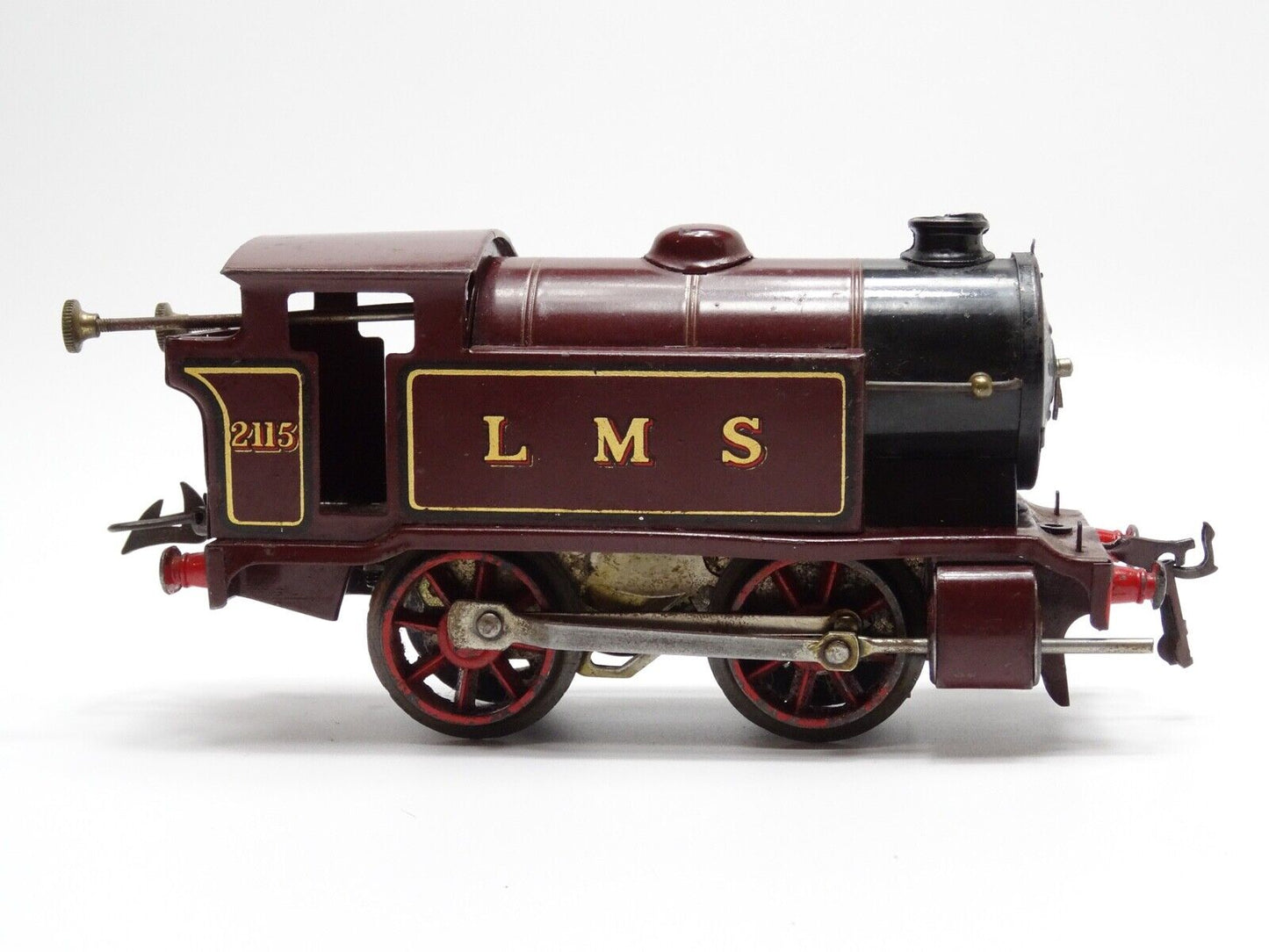Hornby Spur O Nr. 1 0-4-0 Tenderlok LMS Kastanienbraun Nr. 2115